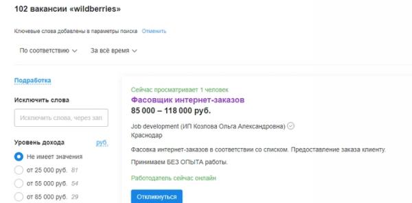 Работа на складе Wildberries: нагрузка, досмотры, штрафы, непредсказуемый доход Работа на складе Wildberries: нагрузка, досмотры, штрафы, непредсказуемый доход