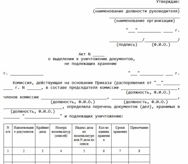 Как уничтожать документы с истекшими сроками хранения в 2023 году Как уничтожать документы с истекшими сроками хранения в 2023 году
